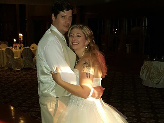 Happy Bride and Groom